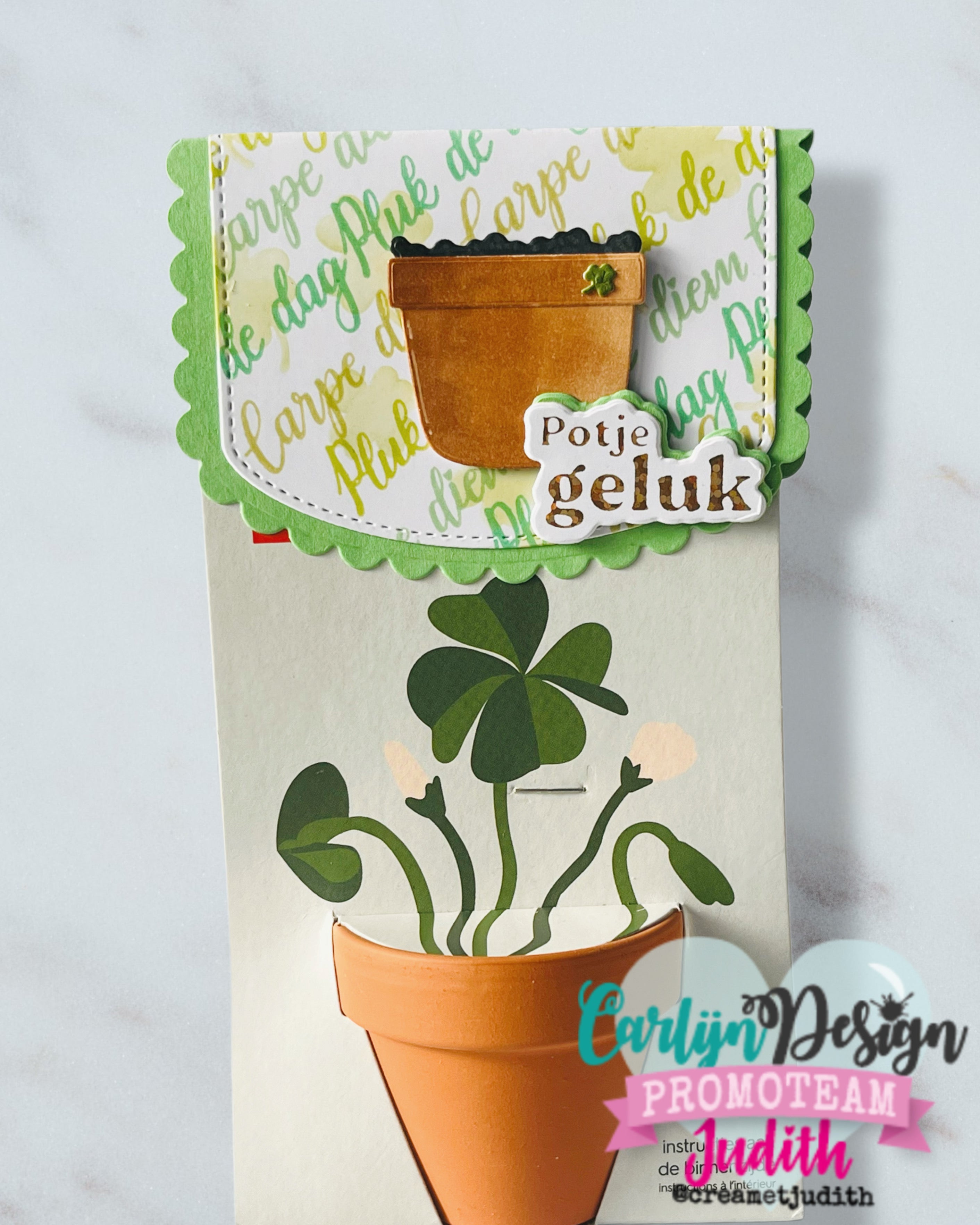 CarlijnDesign Plant Partner CDST-0169 stempelsett A6 plante