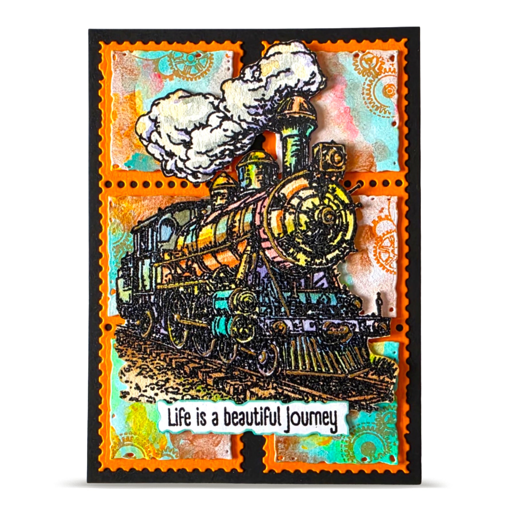 AALL & Create TP-1455 Enjoy the Ride stempelsett A6