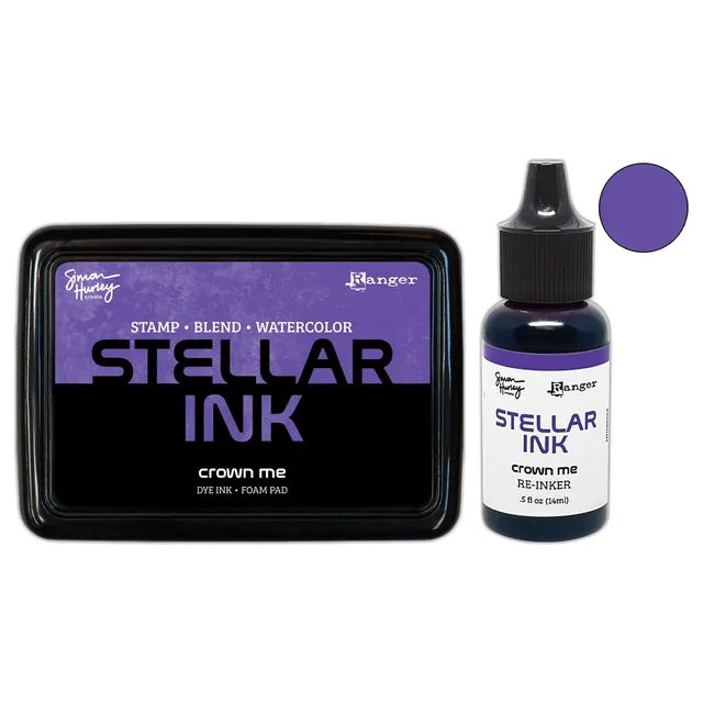 Ranger Simon Hurley create Stellar Crown Me stempelpute med refill
