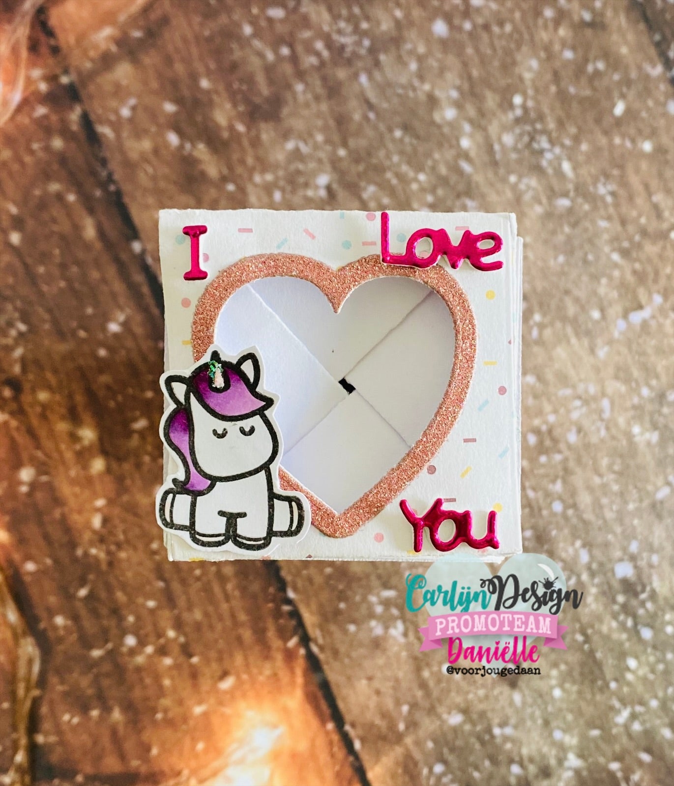 CarlijnDesign Peek-a-Box CDJD-0072 dies add-on hjerte stjerne