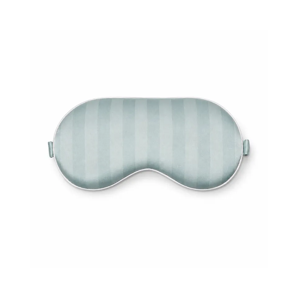 K&Co. Sunset Spritz Sage Stripe sovemaske sateng