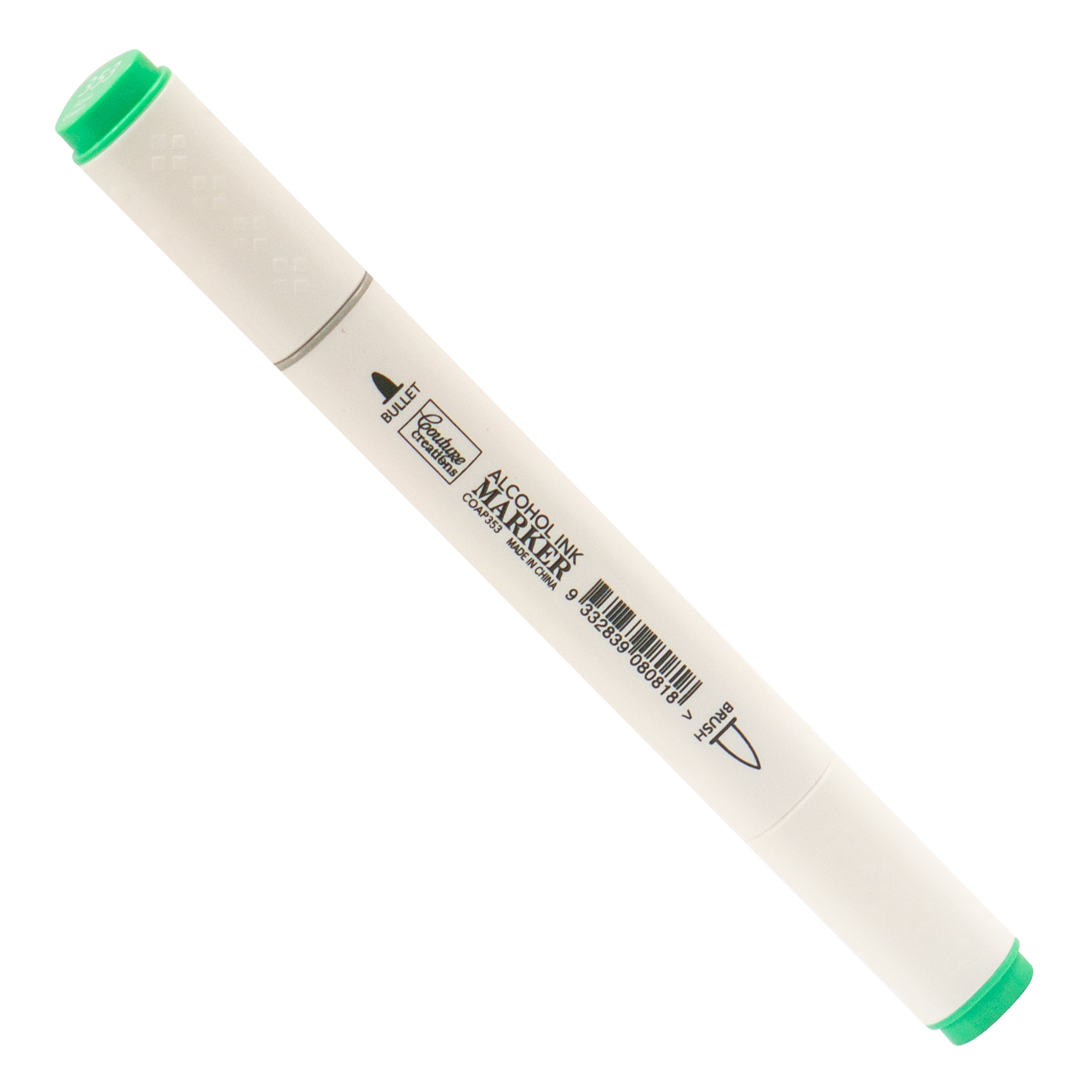 Couture Creations Twin Tip Aqua Green tusj aquagrønn dobbel spiss