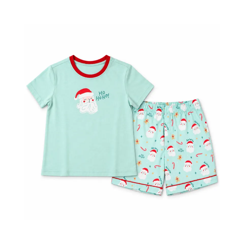 KaiserCraft Holly Days Kids Pyjama Set barnepysjamas Ho Ho Ho