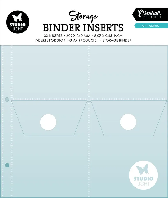 Studio Light Essentials Storage Insert A7+ 3-pakning