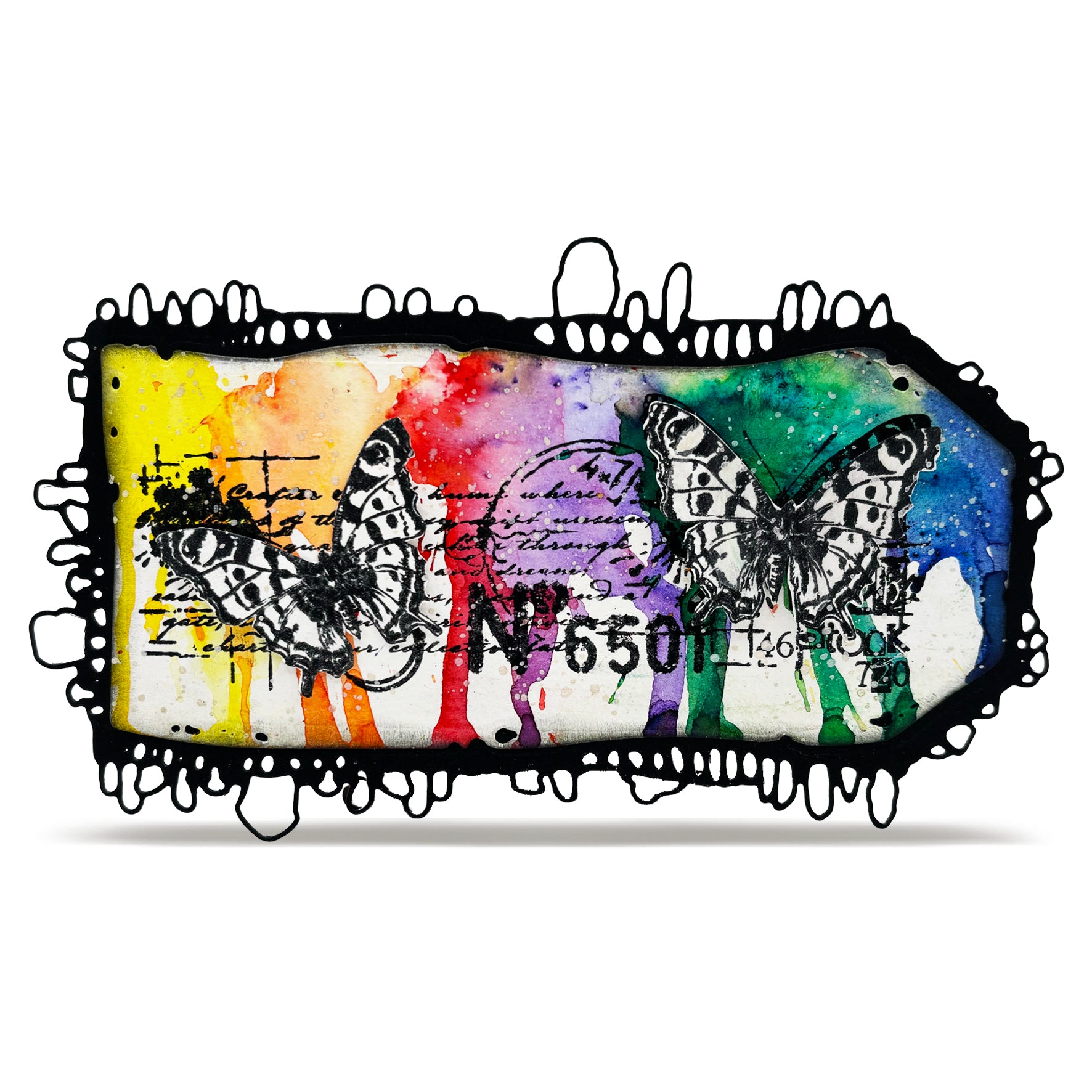 AALL & Create Autour de Mwa Through the Lens stempelsett A6 bundle