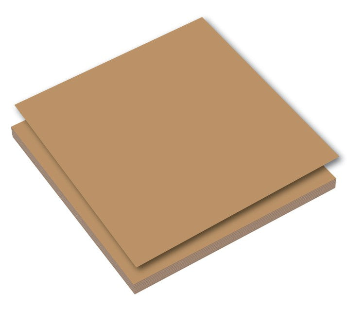 Couture Creations Kraft kartong 12x12 brun 10 ark