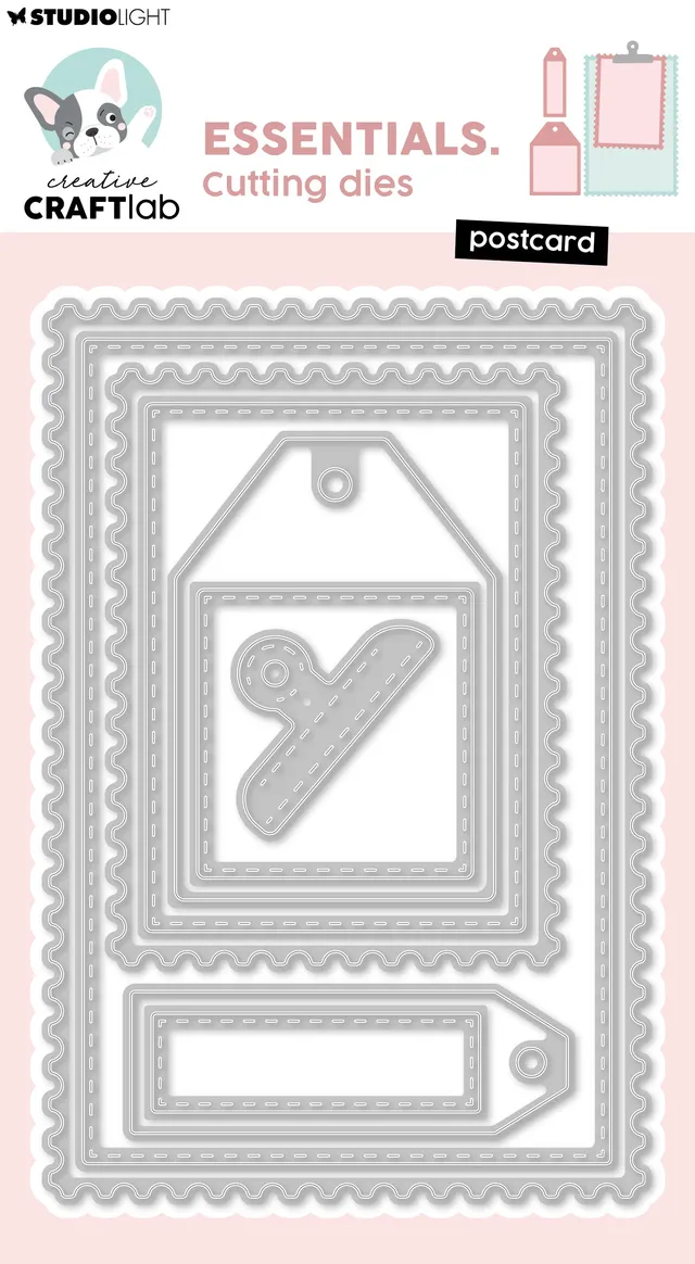 Creative Craftlab Essentials Postcard cutting die postkort