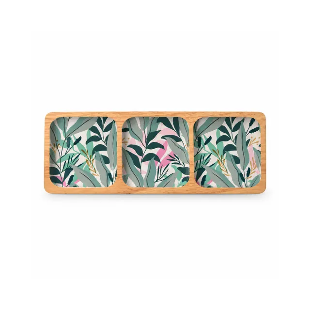 KaiserCraft Lagoon Botanic Leaves serveringsfat tre