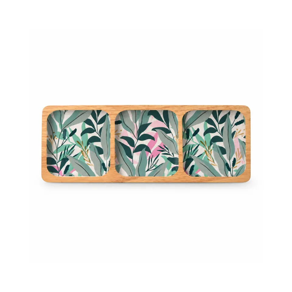 KaiserCraft Lagoon Botanic Leaves serveringsfat tre