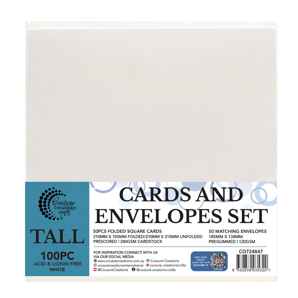 Couture Creations Tall White kortsett 50+50 hvit