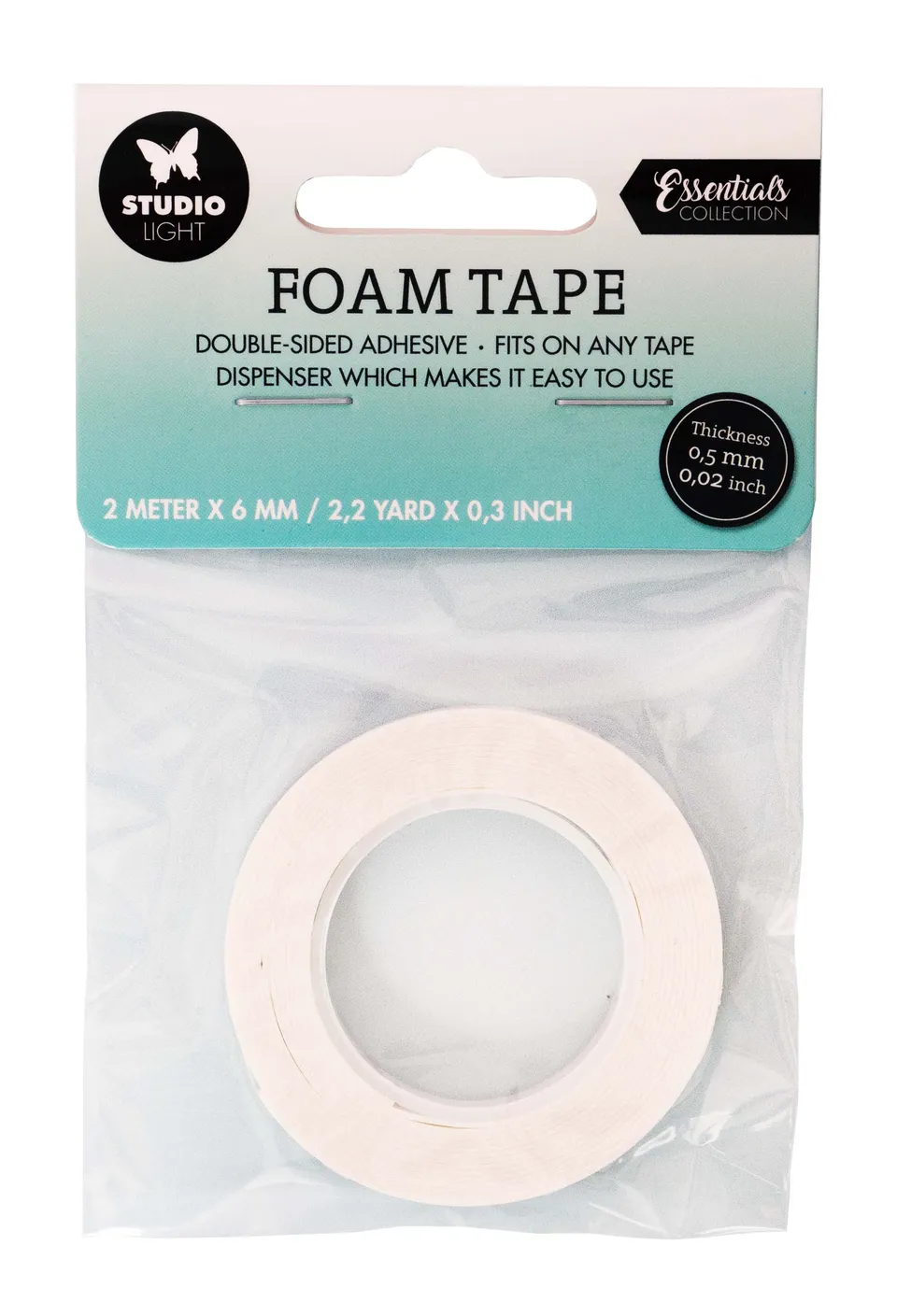Studio Light Essentials foamtape dobbeltsidig 0,5 mm
