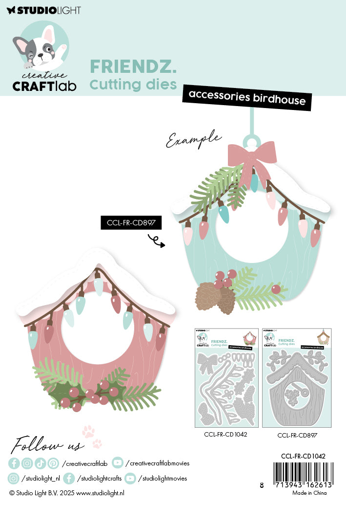 Creative Craftlab Friendz Birdhouse dies fuglehustilbehør
