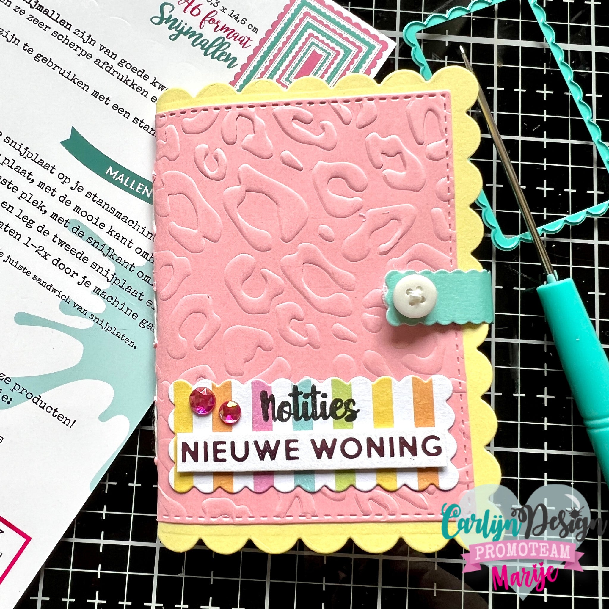 CarlijnDesign A6 Rechthoeken 2 CDSN-0213 dies rektangler