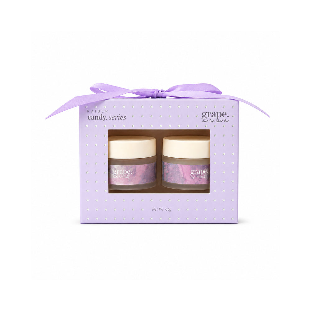 KaiserCraft Candy Grape leppepleiesett 2x30g skrubb