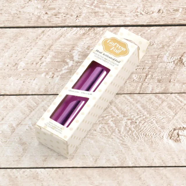 Couture Creations Foil Purple folie matt lilla 125 mm x 5 m