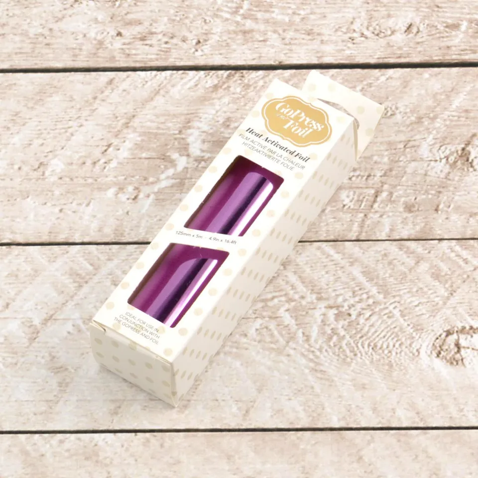 Couture Creations Foil Purple folie matt lilla 125 mm x 5 m