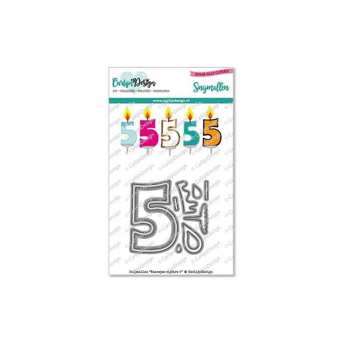 CarlijnDesign CDSN-0133 dies lys tall 5 9 cm metall