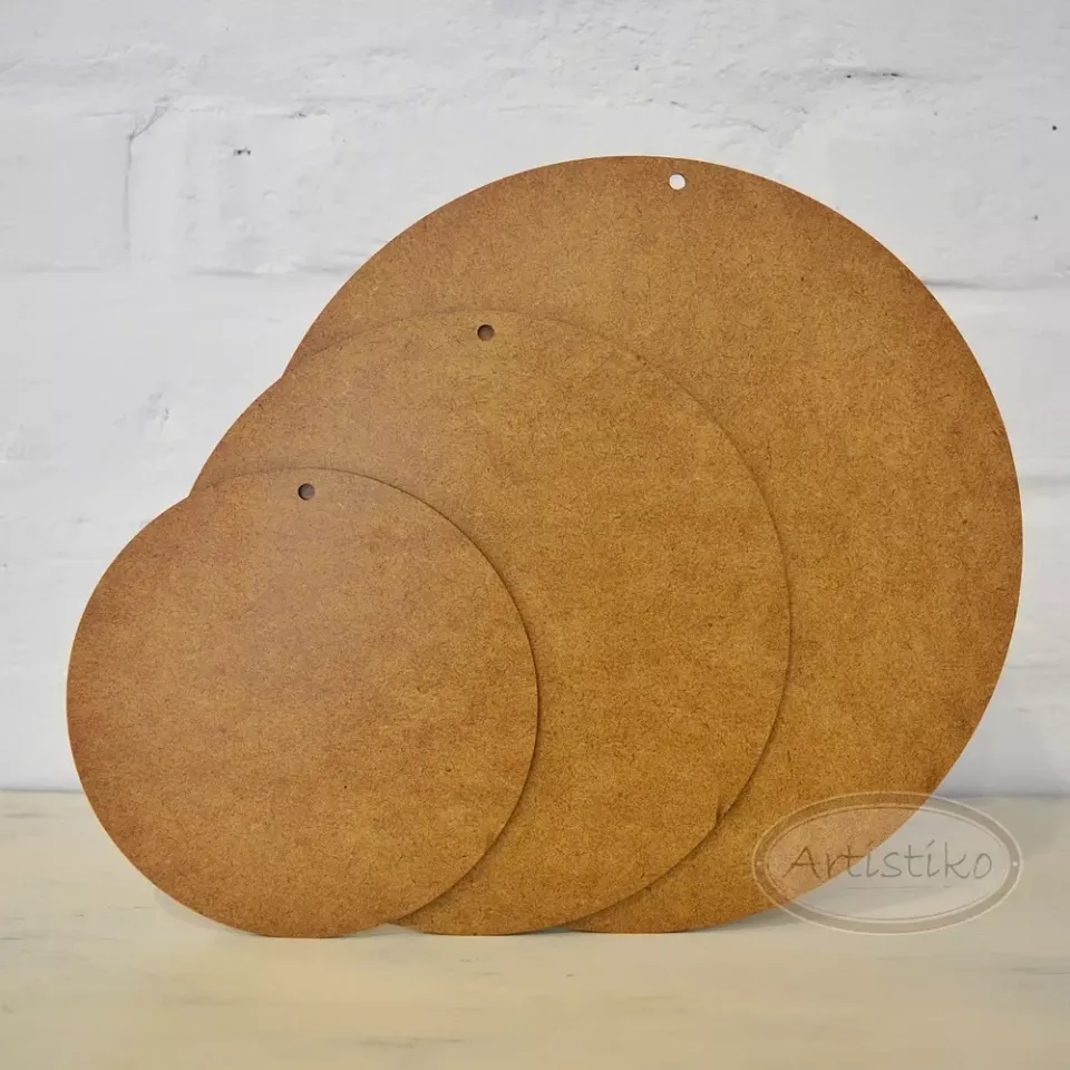 Artistiko Rund Plate middels stempelplate