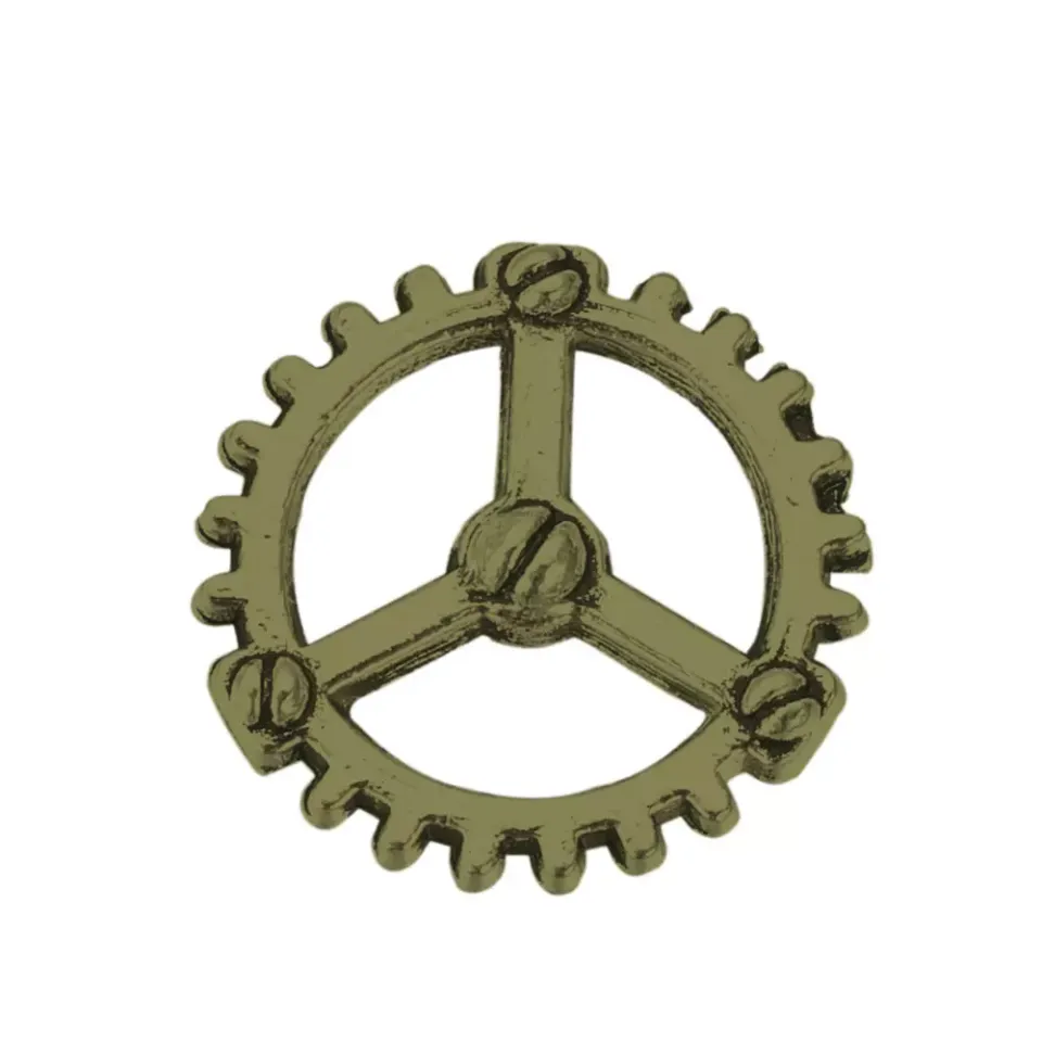 Korthobby Steampunk charms små anheng