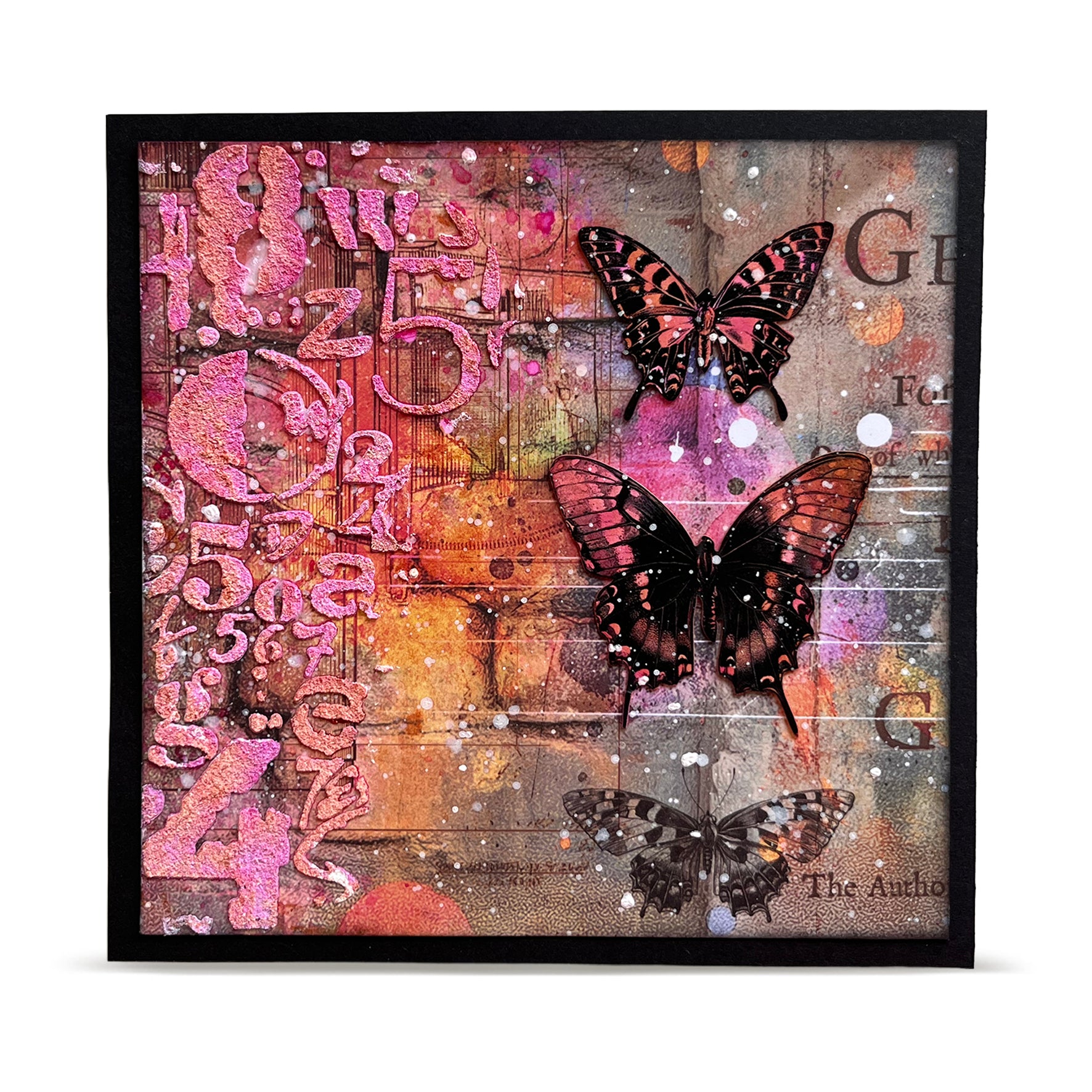 Aall and Create PC-268 Mathpunk sjablong 15x15 cm