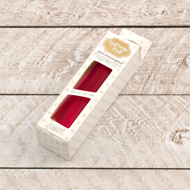 Couture Creations Foil folie Red speil 125 mm x 5 m