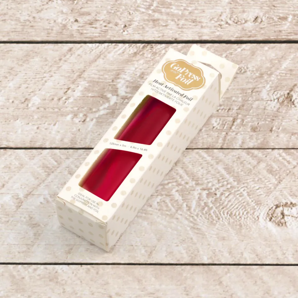 Couture Creations Foil folie Red speil 125 mm x 5 m