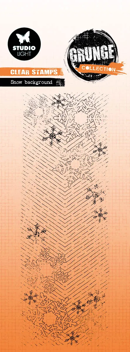 Studio Light Grunge Snow Background clear stempel snø