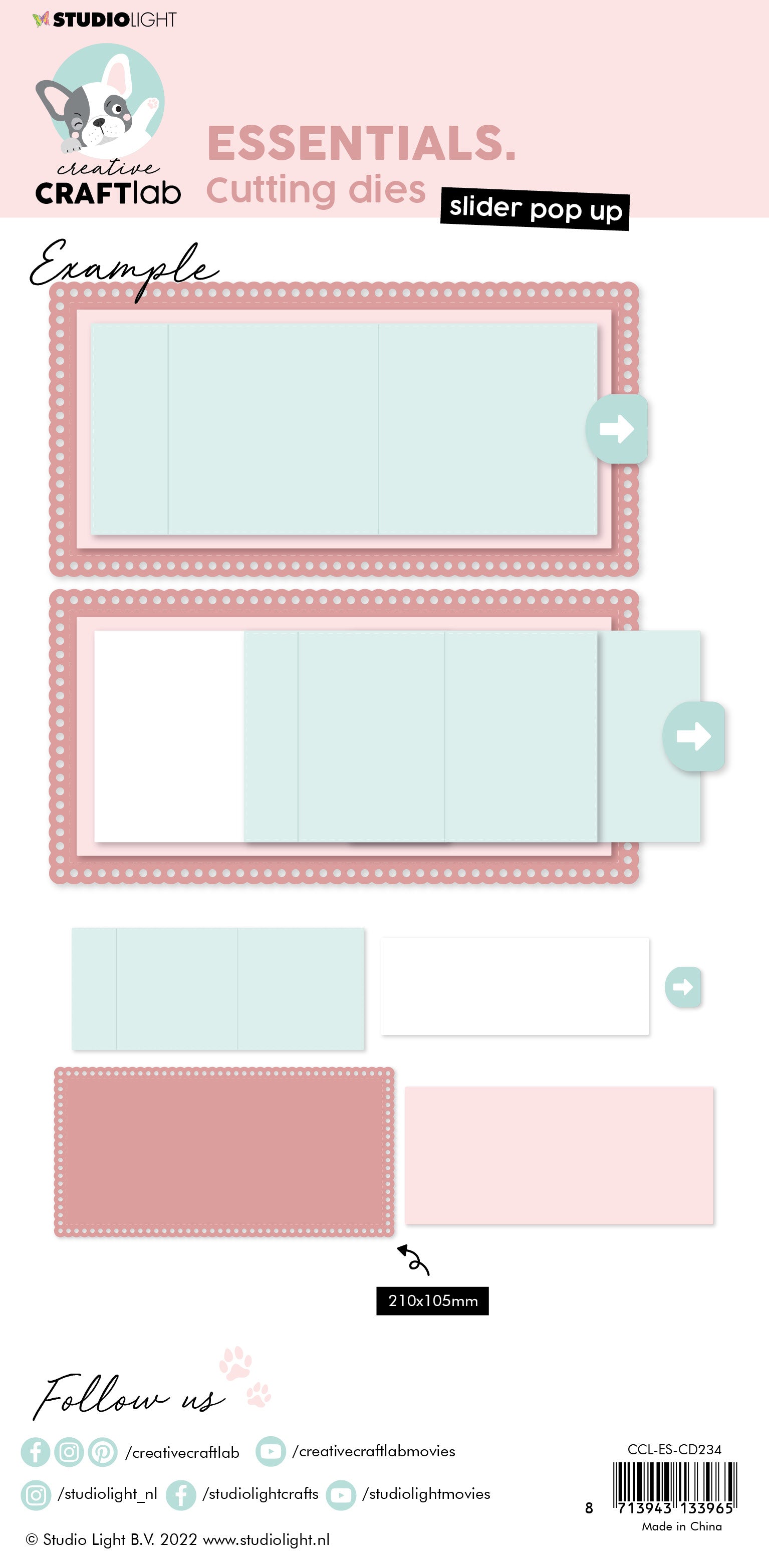 Creative Craftlab Essentials Slider Pop Up dies interaktiv