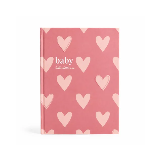 KaiserCraft Peek-A-Boo Baby Milestone minnebok Hearts 53 sider