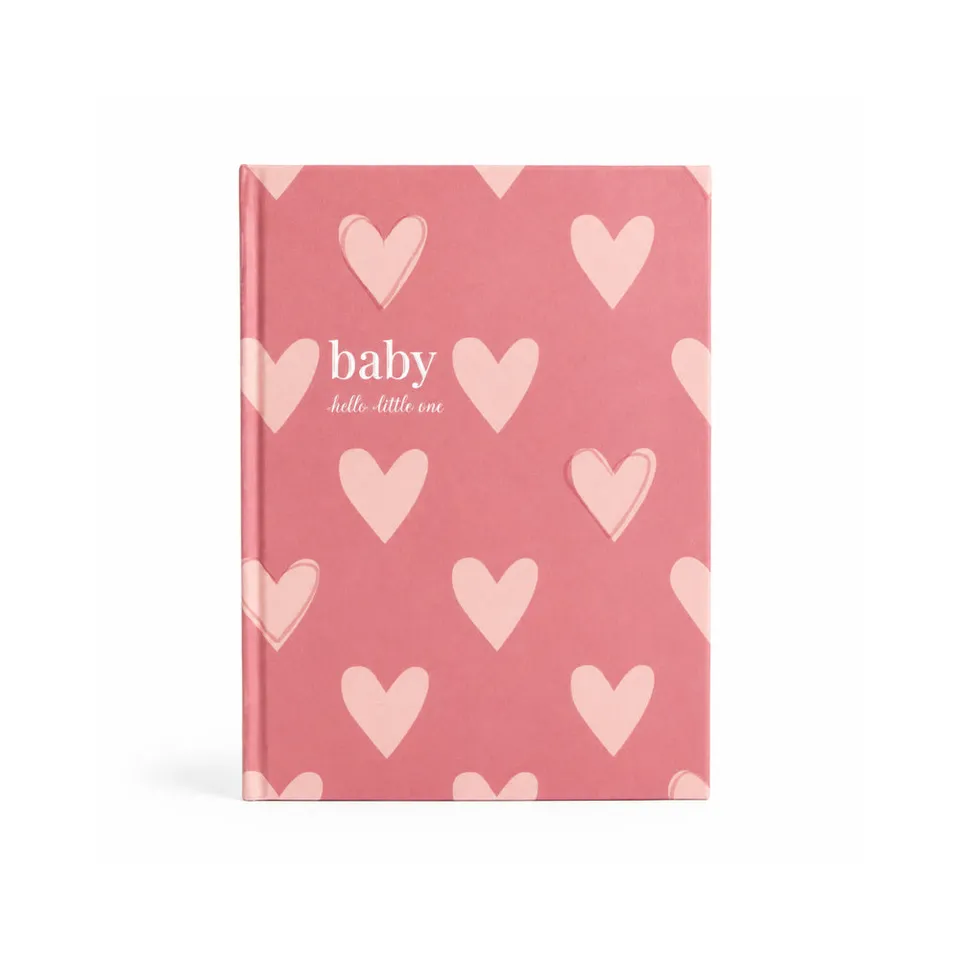 KaiserCraft Peek-A-Boo Baby Milestone minnebok Hearts 53 sider