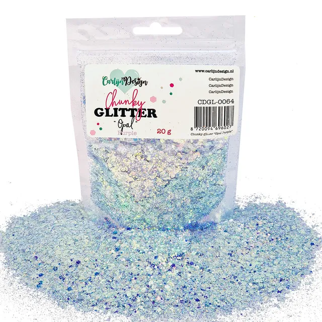 CarlijnDesign Opal CDGL-0064 glitter purple 20g