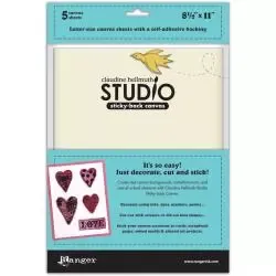 Korthobby Studio Sticky-Back Canvas lerret selvklebende