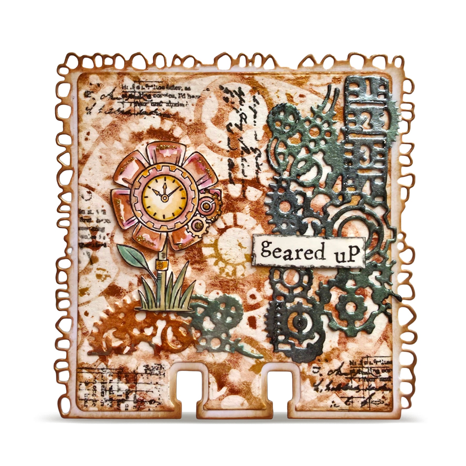 AALL & Create PC-275 sjablong rosace cathédrale 15x15 cm