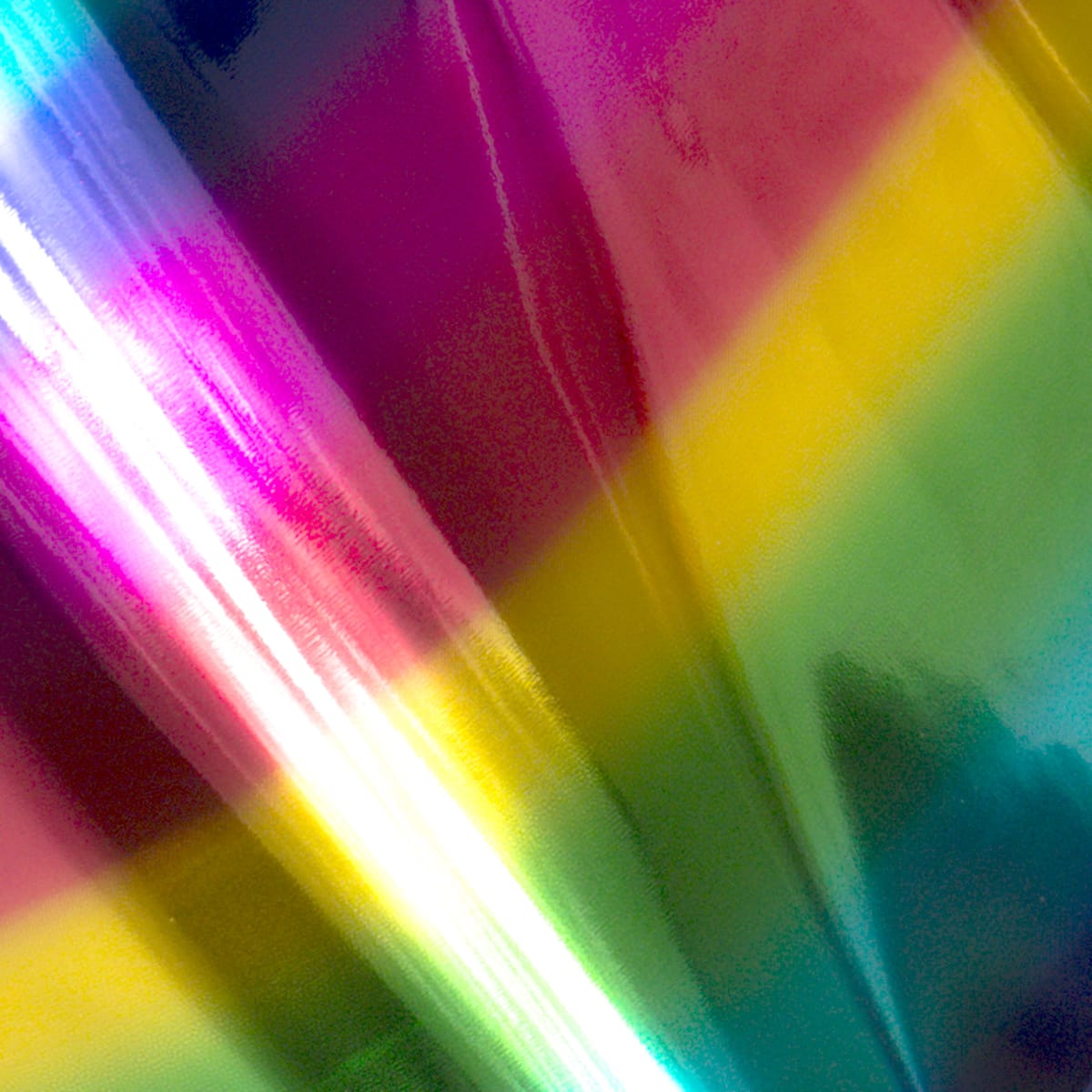 Couture Creations Foil Rainbow Bands folie 5 m speil regnbue varmeaktiv