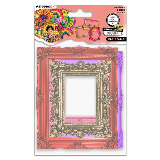 Aall and Create Art by Marlene Photo Frames papirelementer 32 stk