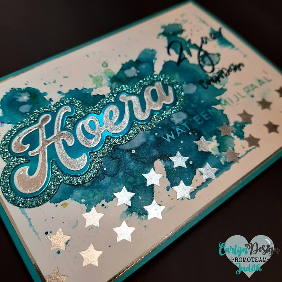 CarlijnDesign CDHF-0004 hotfoil-die stjerner 15 cm