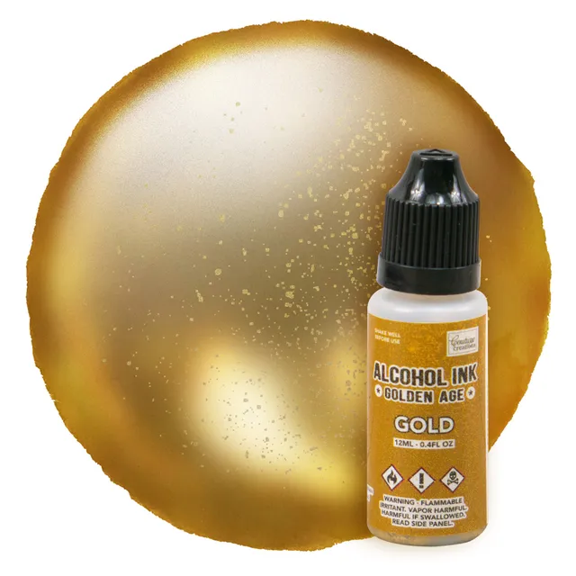 Couture Creations Golden Age alkoholblekk gold 12 ml gull