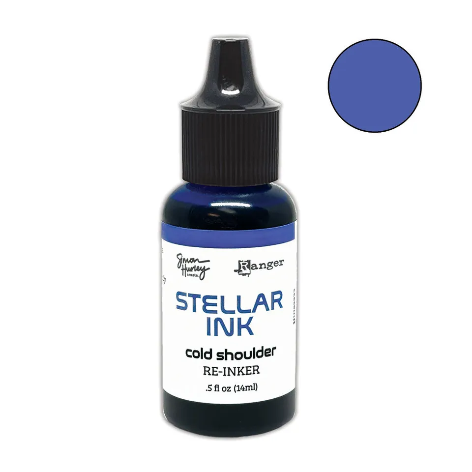 Simon Hurley create Stellar Cold Shoulder reinker 15 ml blå