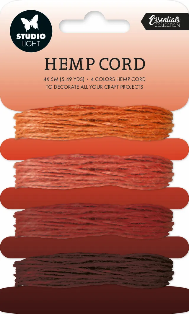 Studio Light Essentials Shades of Orange hampetråd 4 farger