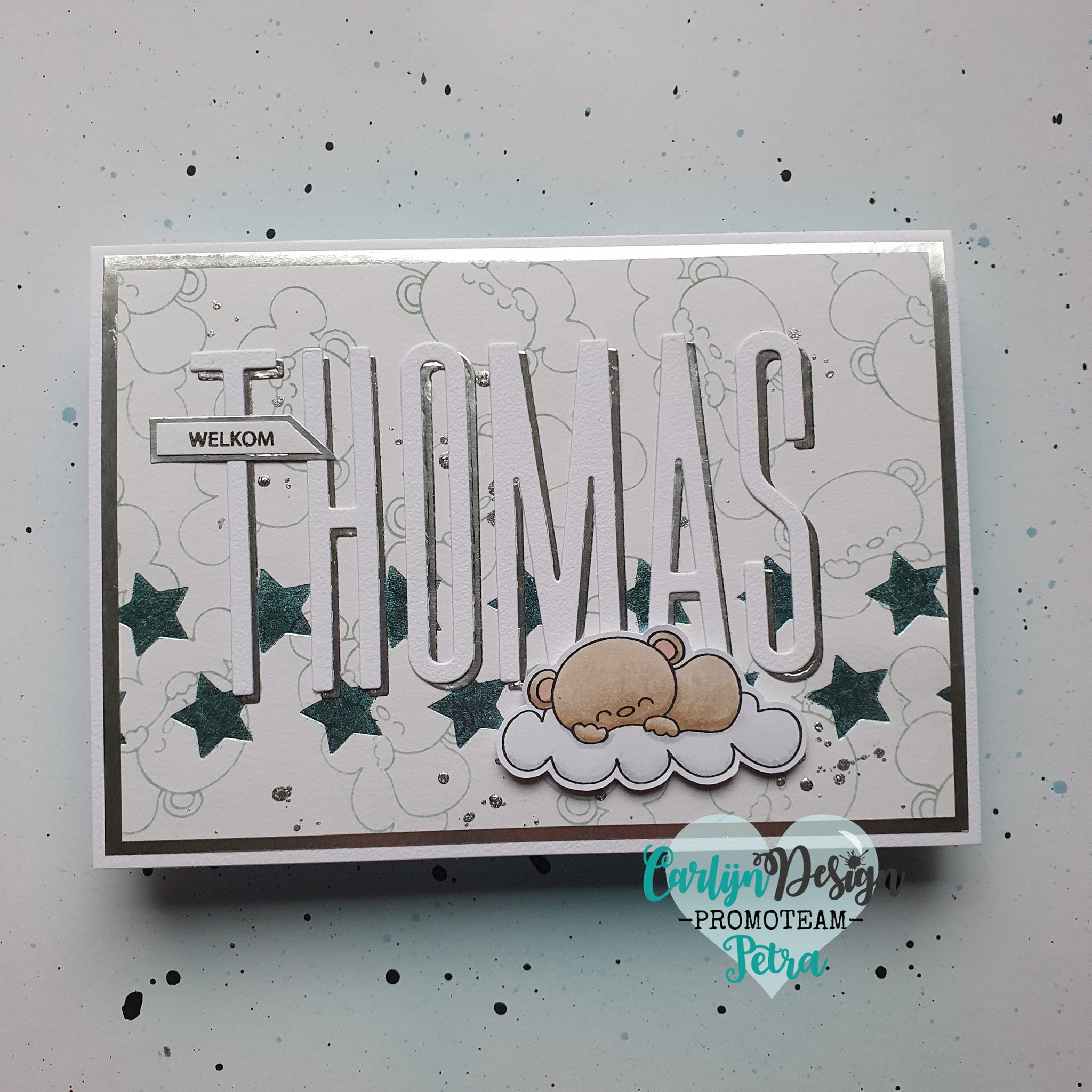 CarlijnDesign CDHF-0004 hotfoil-die stjerner 15 cm