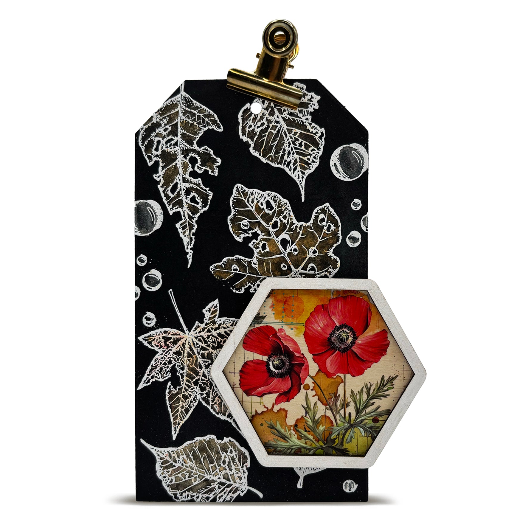 AALL & Create RO-23 Dancing Poppies rub-ons A5 2 ark