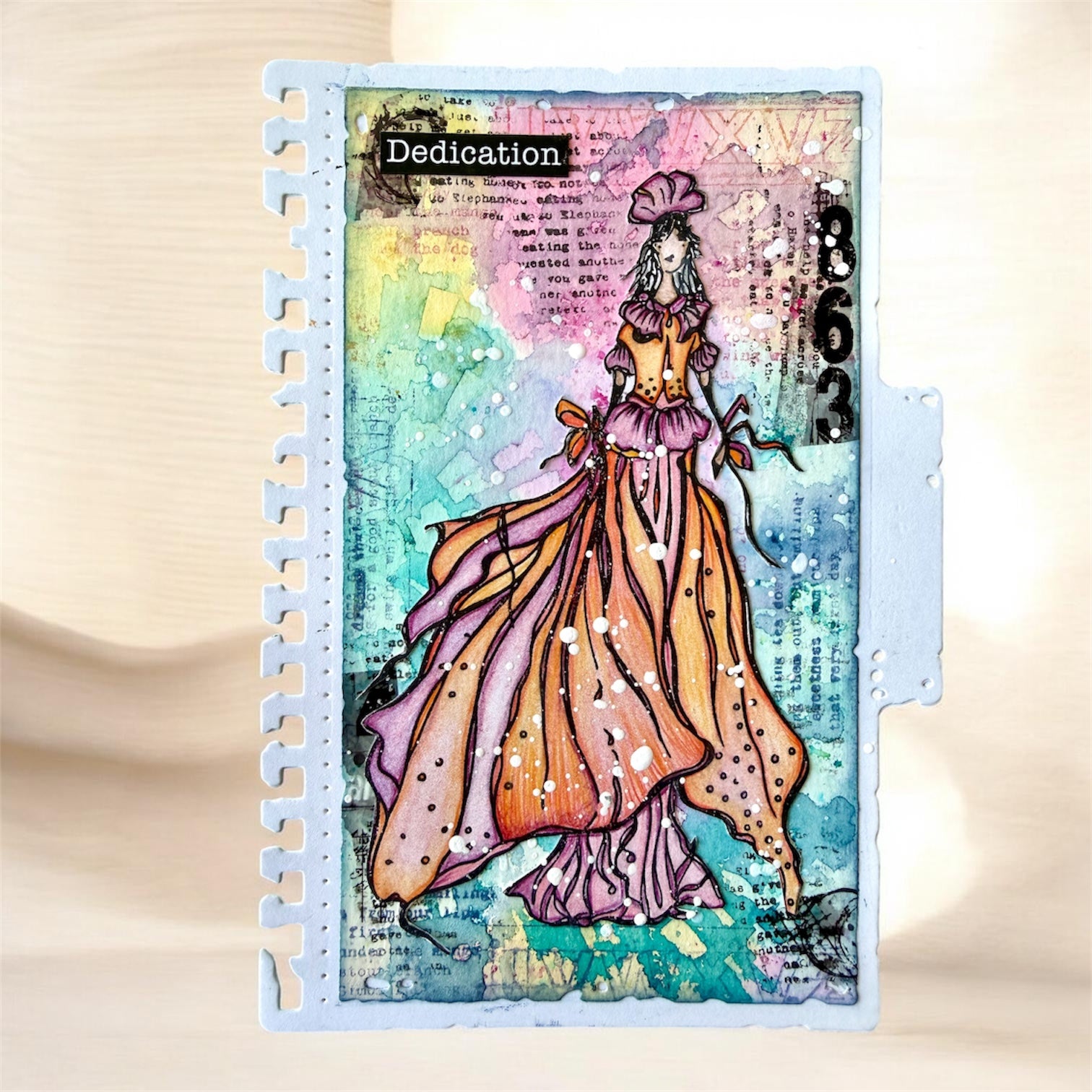 AALL & Create Whispers of Form stempelbundle 6 A6 figur