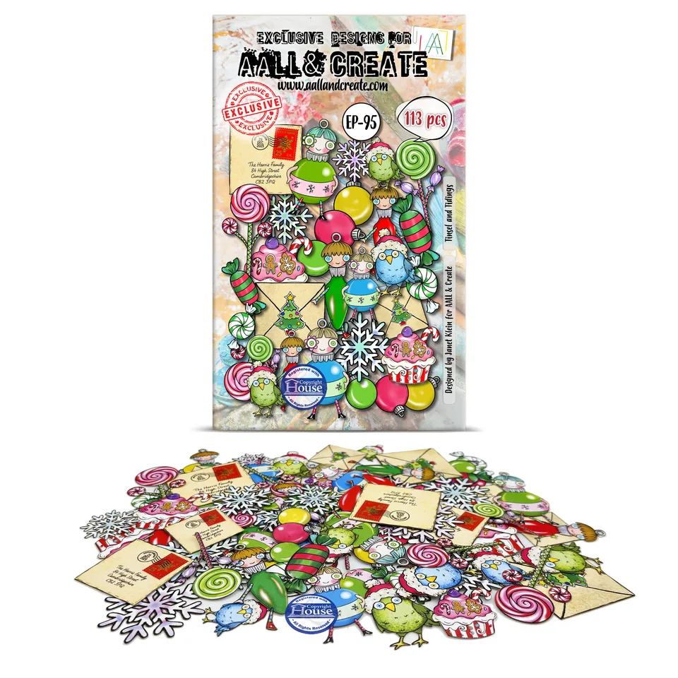 Aall and Create EP-95 dieskutt Tinsel and Tidings 113 deler