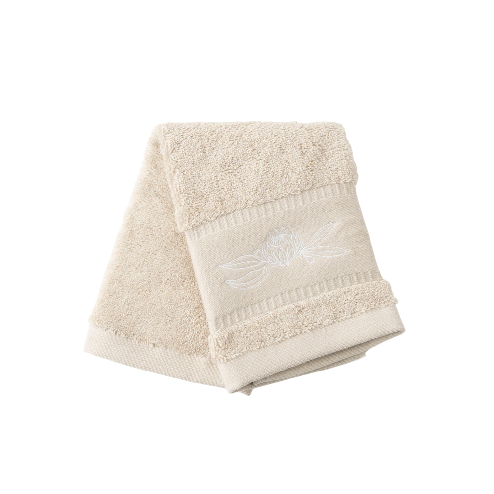K&Co. Serenity ansiktsklut taupe 35x35 cm