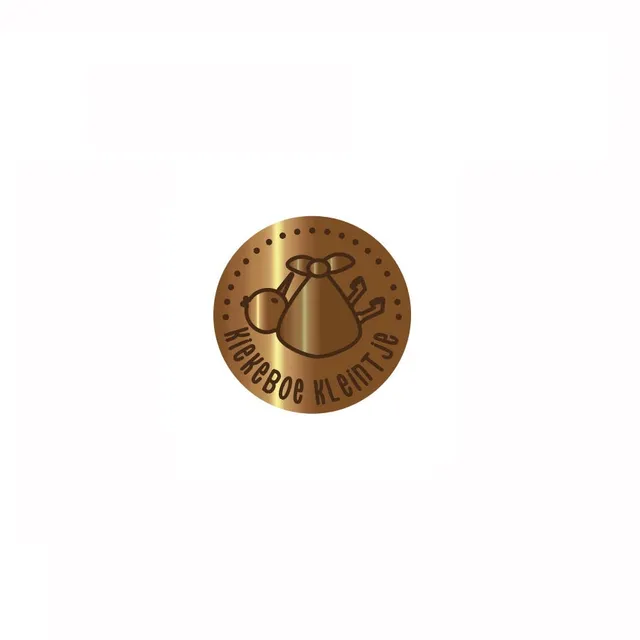 CarlijnDesign Waxzegel CDWX-0040 voksstempel stork baby 25,4 mm