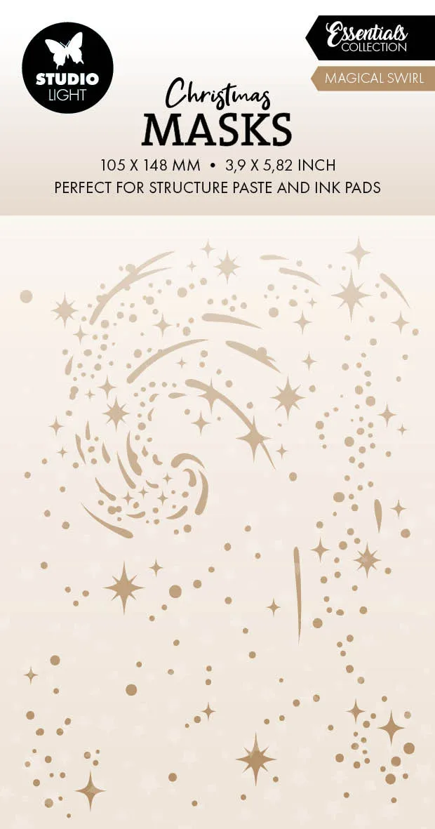 Studio Light Essentials sjablong Magical swirl