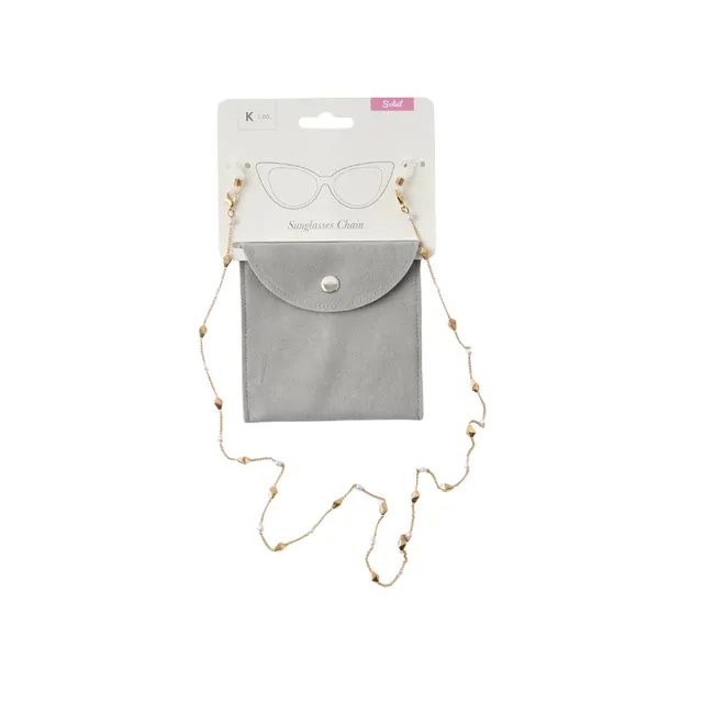 KaiserCraft Soleil brillekjede dainty chain gullfinish