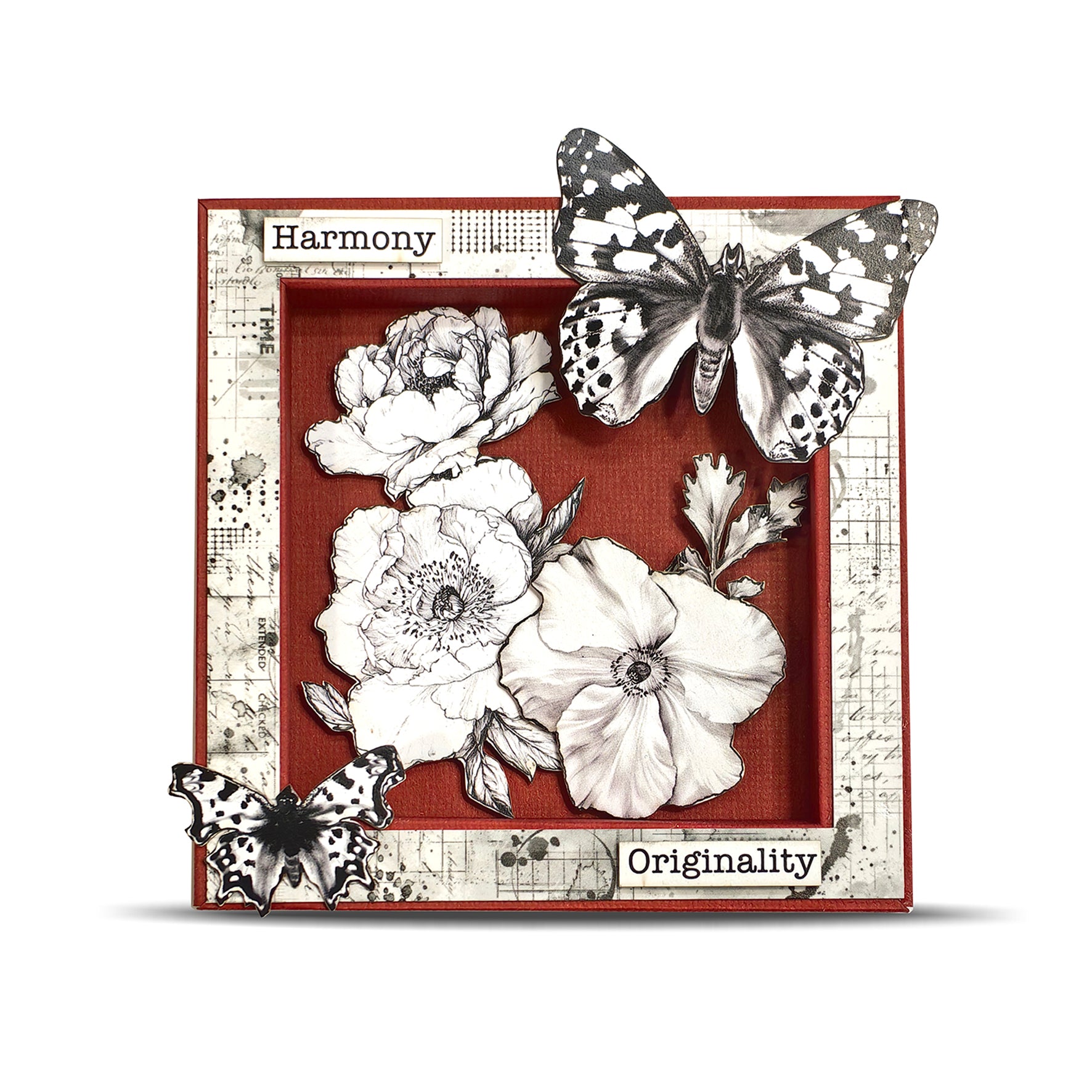 AALL & Create PA-47 Graph Paper Garden mønsterpapir 6x6 rutet
