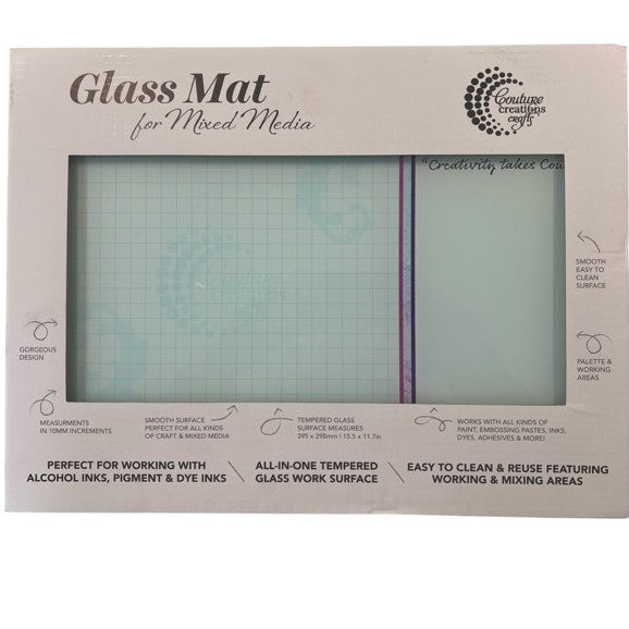 Couture Creations Precision skjærematte glass 39,5 cm