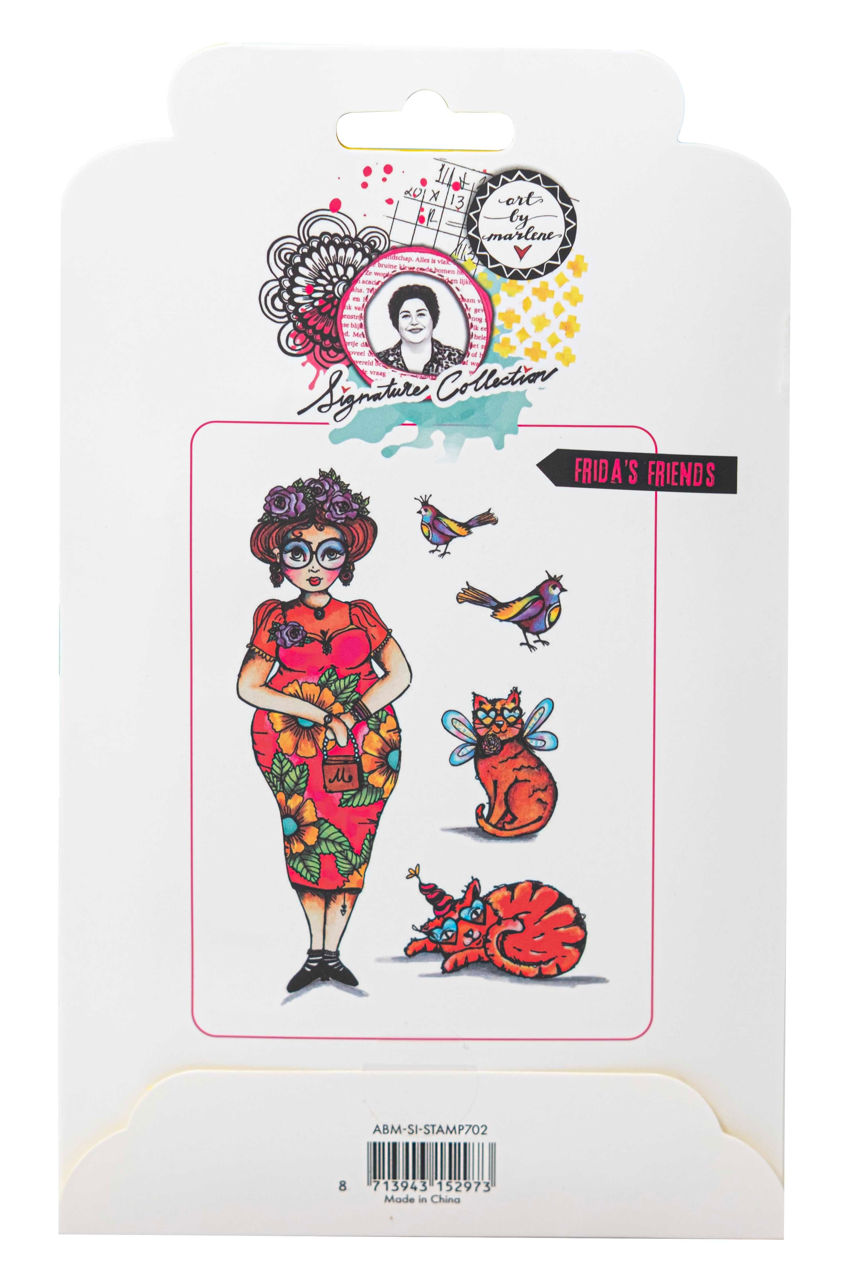 Art by Marlene Signature Frida’s Friends klarstempel
